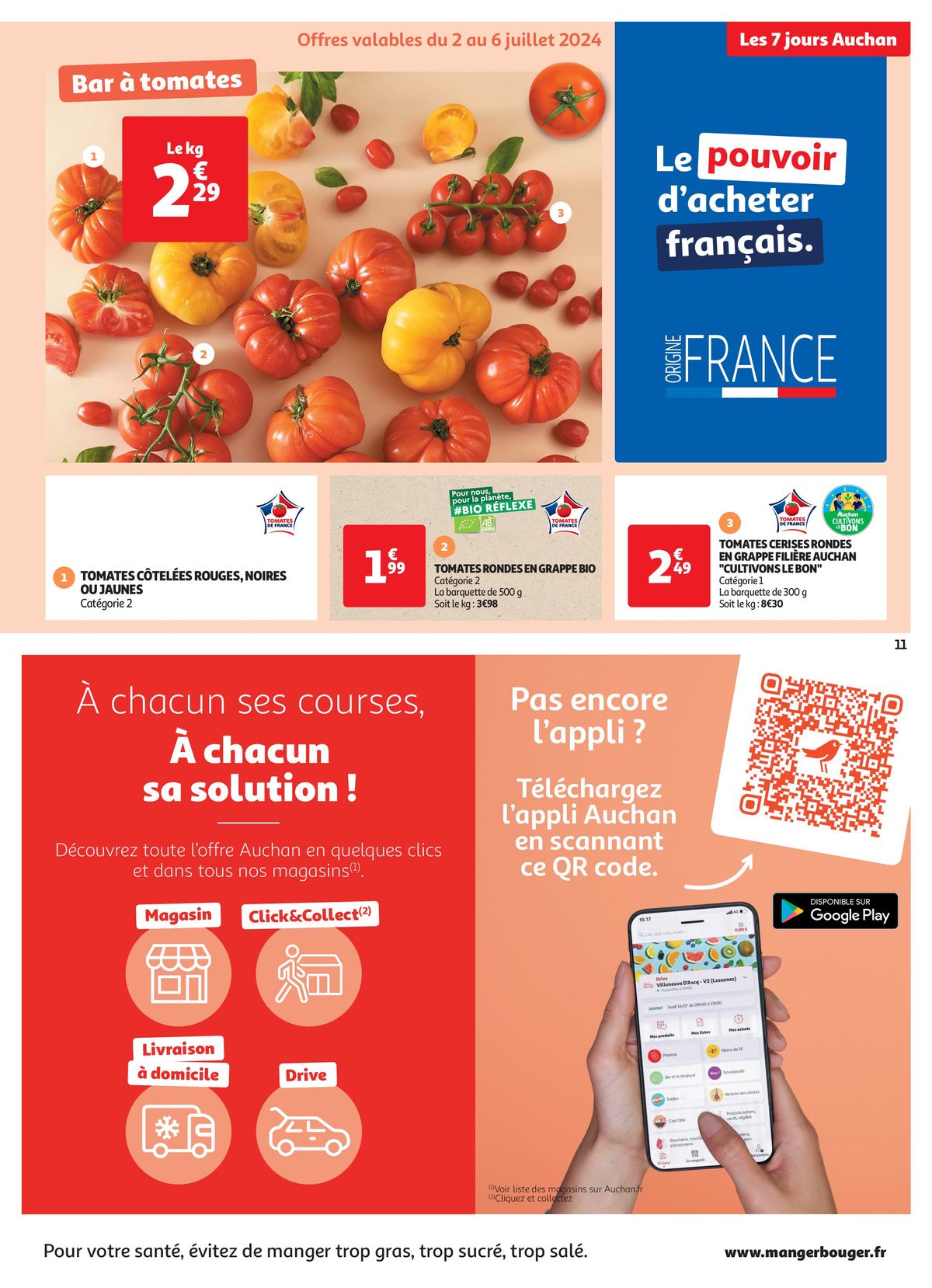 Catalogue C'est les 7 jours Auchan dans votre super !, page 00011
