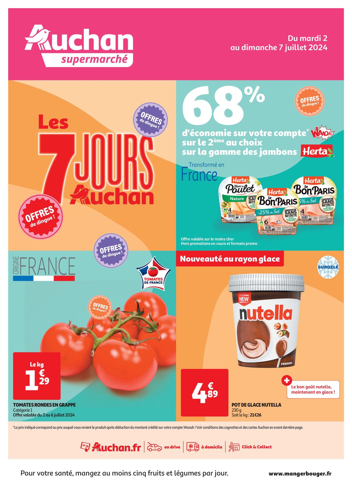 Catalogue C'est les 7 jours Auchan dans votre super !, page 00001