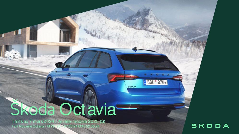 Octavia Berline Selection 1.5 TSI 116ch Hybrid DSG