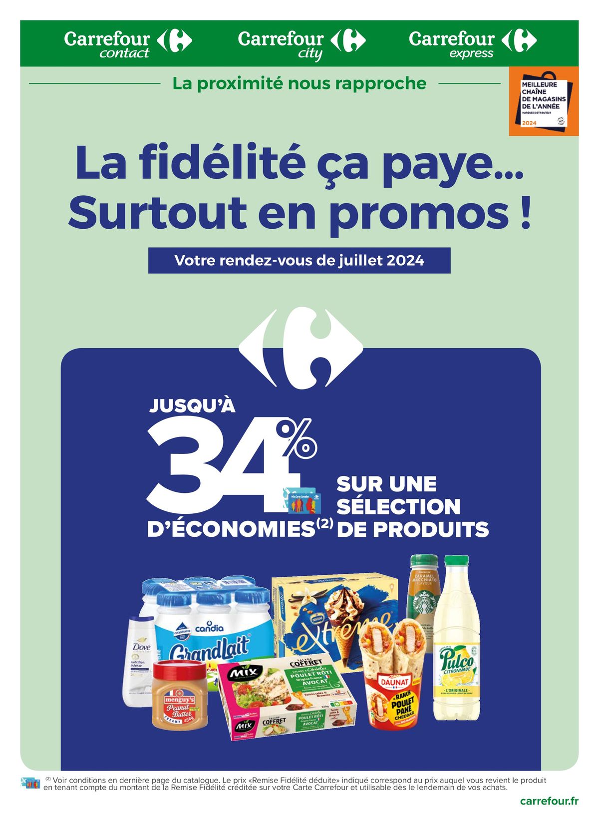 Catalogue La fidélité, ça paye ! Surtout en promos en juillet !, page 00001