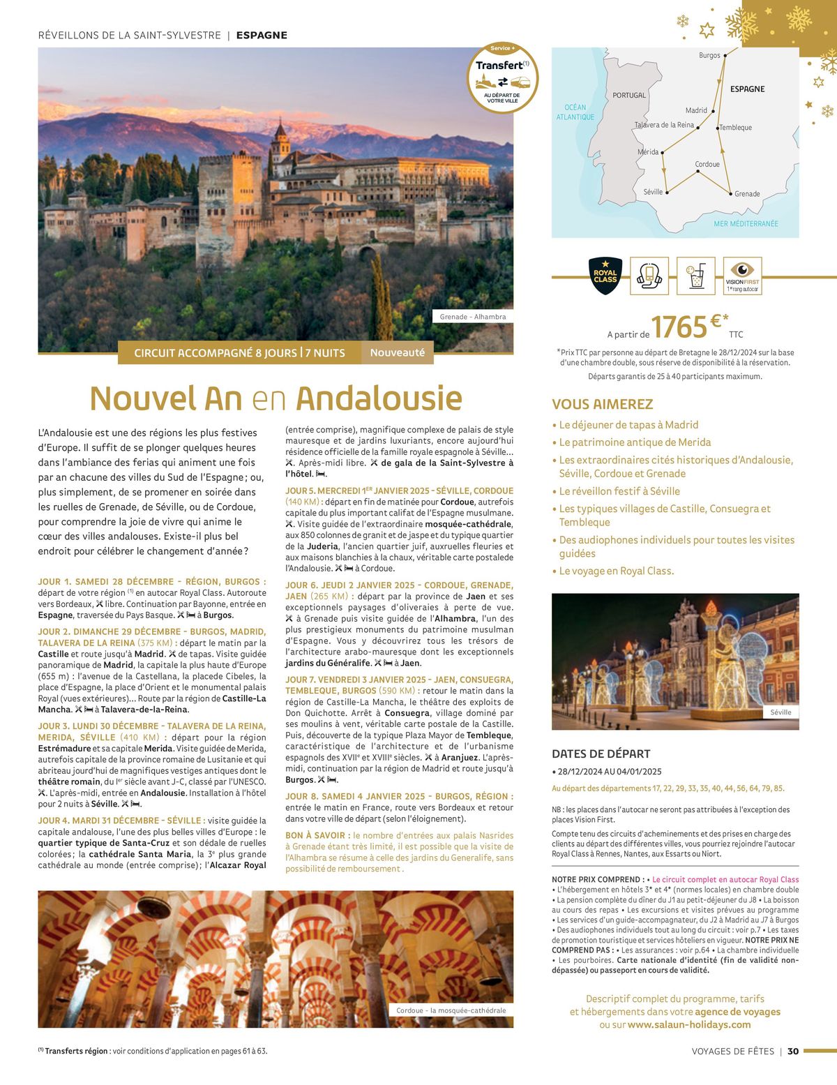 Catalogue Voyages de fêtes 2024-2025, page 00030