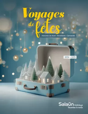 Catalogue Salaün Holidays à Nantes | Voyages de fêtes 2024-2025 | 27/06/2024 - 31/01/2025