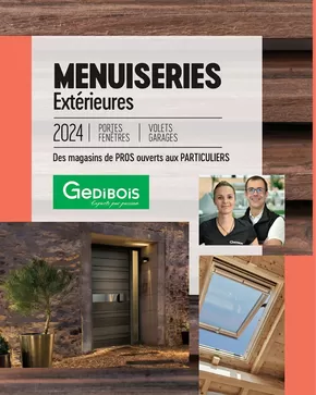 Catalogue Gédibois à Frontenex | Amenagements Exterieurs | 27/06/2024 - 31/12/2024