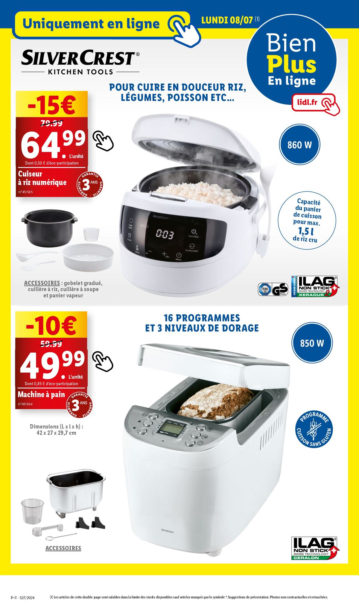 Catalogue Profitez des offres Lidl de la semaine : équipement aquatique, textile, cuisine et plus !, page 00018