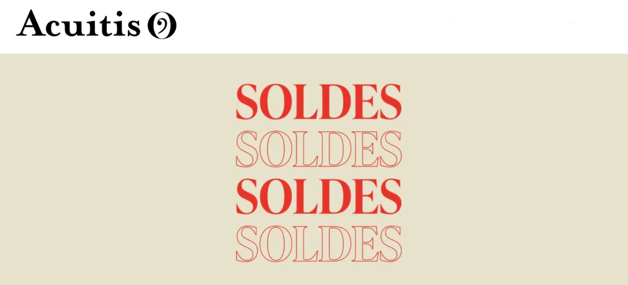 Soldes Acuitis