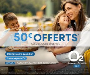 Promos de Santé et Opticiens à Montpellier | Nouvelle Offres O2 sur O2 | 28/06/2024 - 30/09/2024