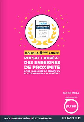 Promos de Multimédia et Electroménager à Clermont-Ferrand | Catalogue 2024 sur Pulsat | 28/06/2024 - 31/12/2024