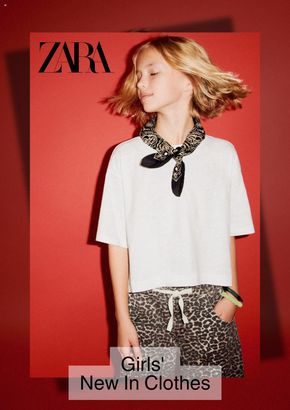 Catalogue Zara à Paris | Girls' New in Clothes | 01/07/2024 - 31/07/2024