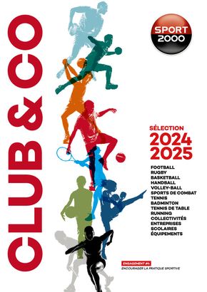 Catalogue Sport 2000 | CLUB & CO 2024 - 2025 | 01/07/2024 - 28/02/2025