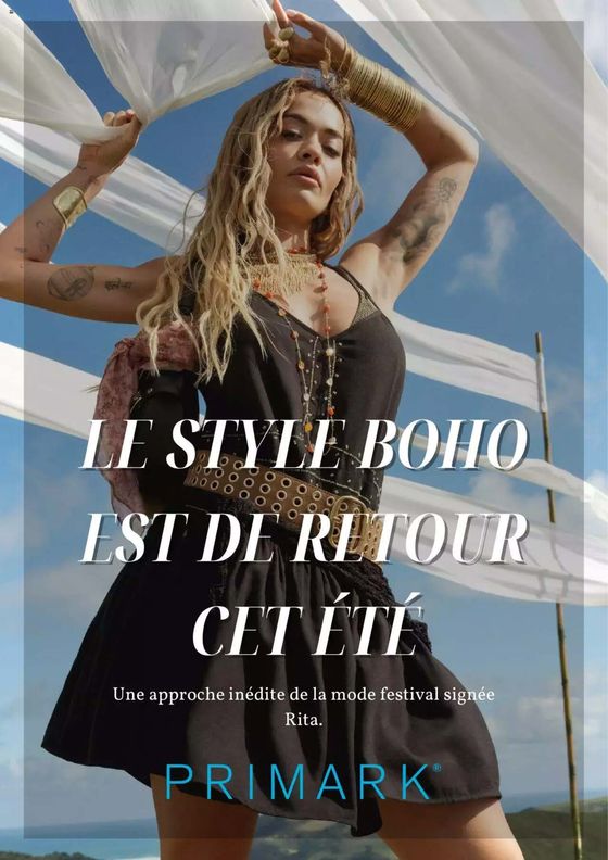 Catalogue Primark à Marseille | Le style boho est de retour cet été | 01/07/2024 - 31/07/2024