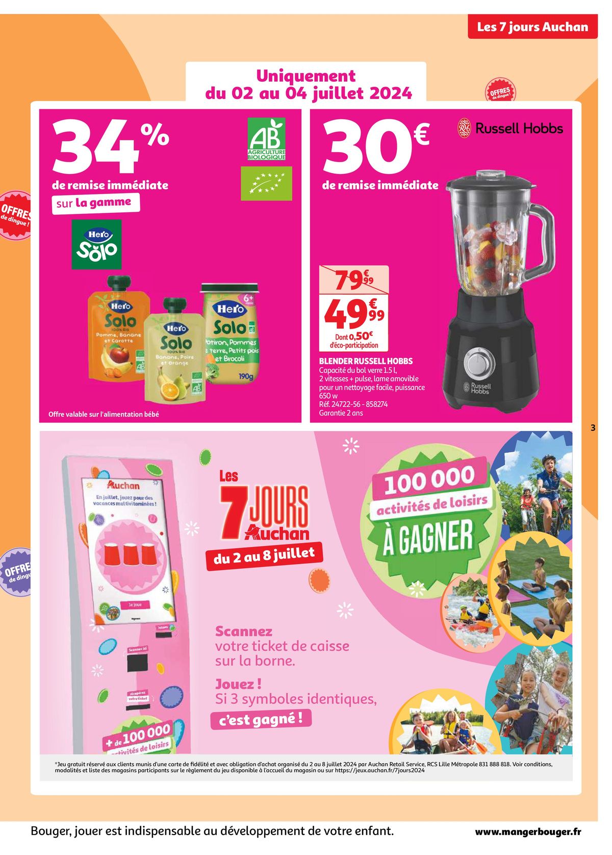 Catalogue Les 7 jours Auchan, c'est maintenant !, page 00003