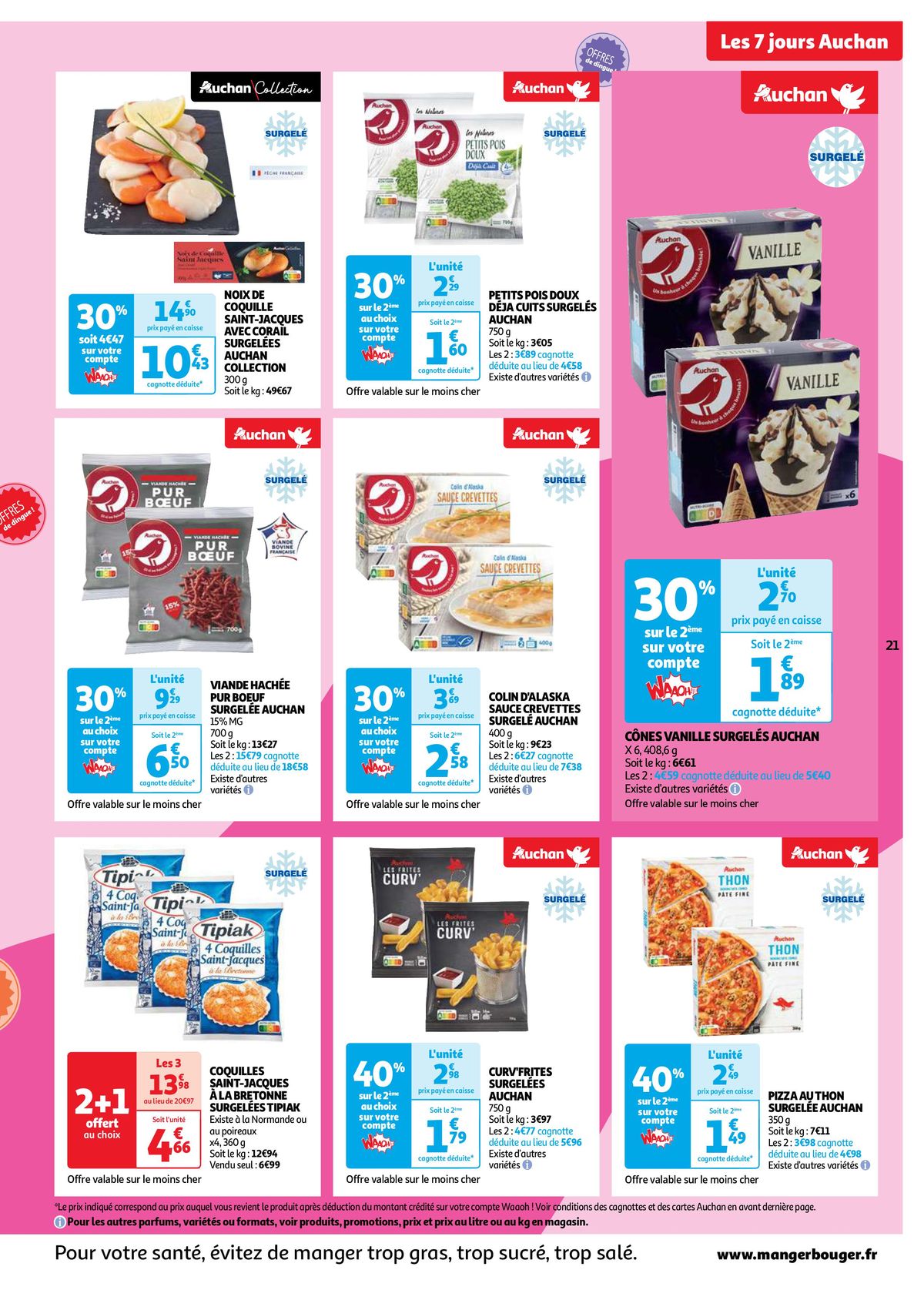 Catalogue Les 7 jours Auchan, c'est maintenant !, page 00021