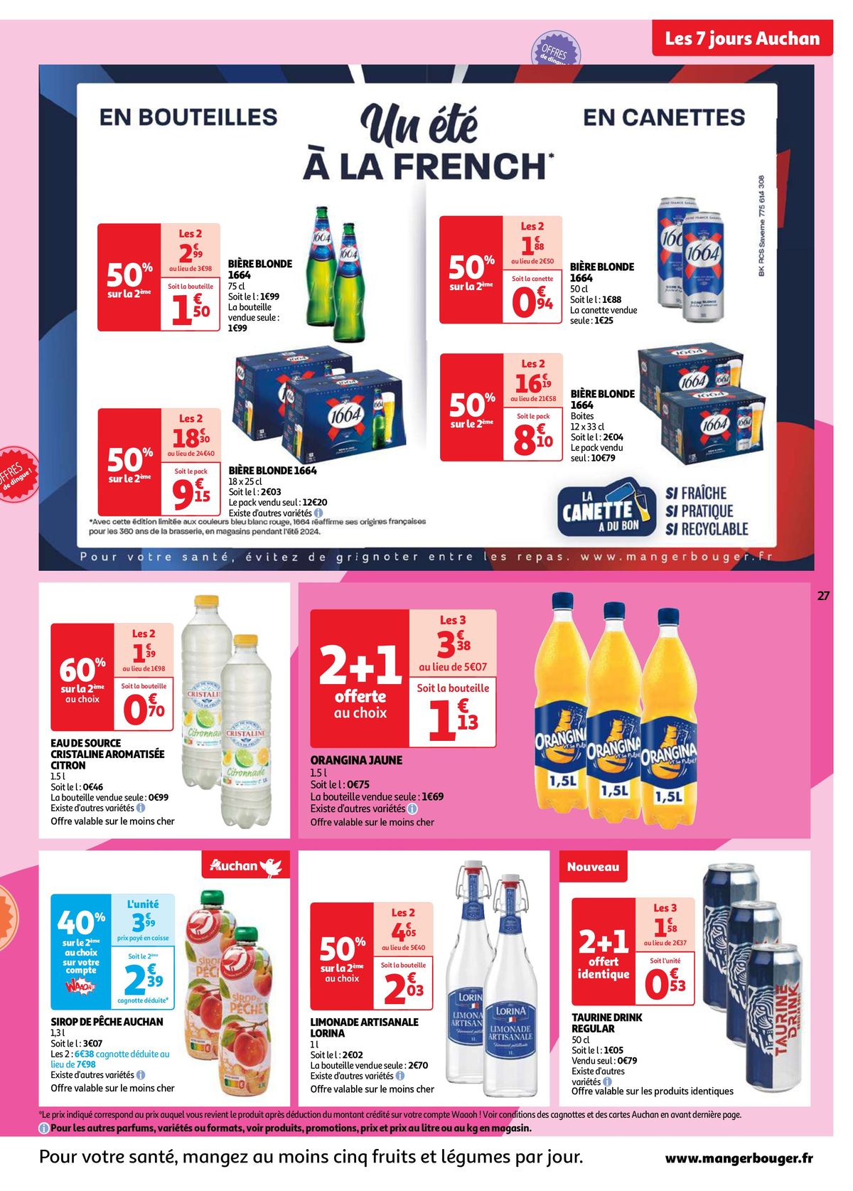 Catalogue Les 7 jours Auchan, c'est maintenant !, page 00027