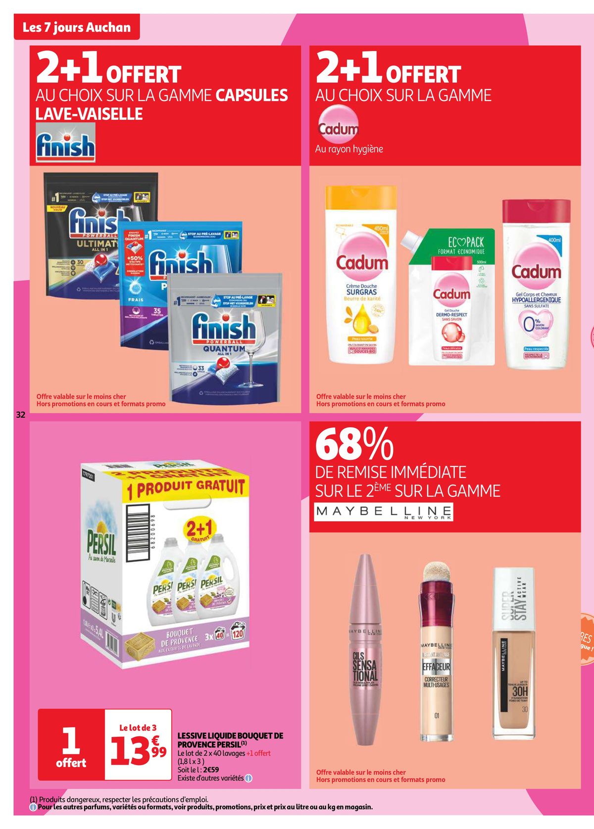Catalogue Les 7 jours Auchan, c'est maintenant !, page 00032