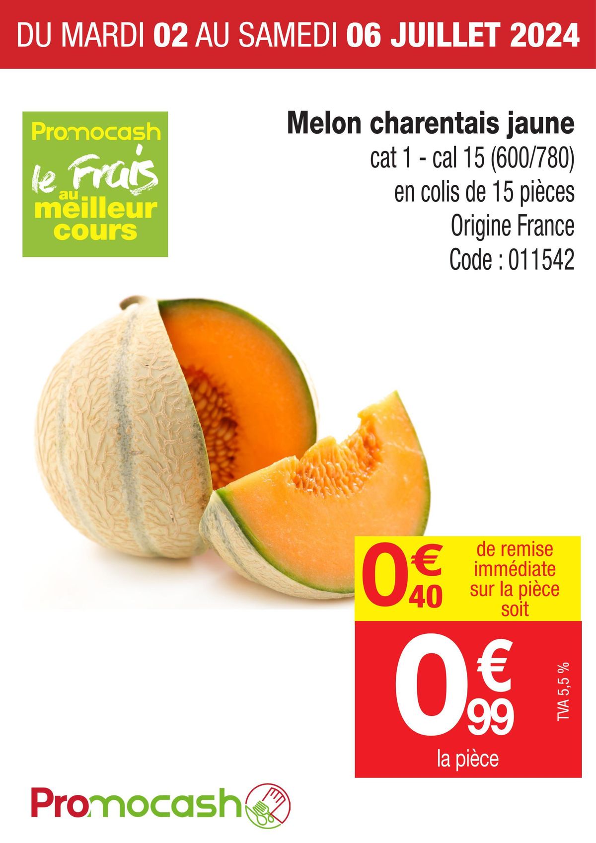 Catalogue Melon charentais jaune, page 00001