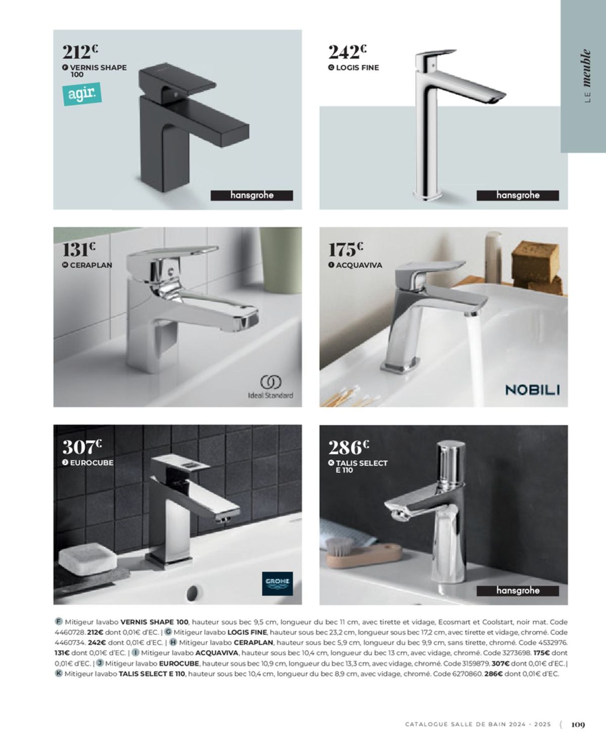 Catalogue Cedeo Salle de bain, page 00011