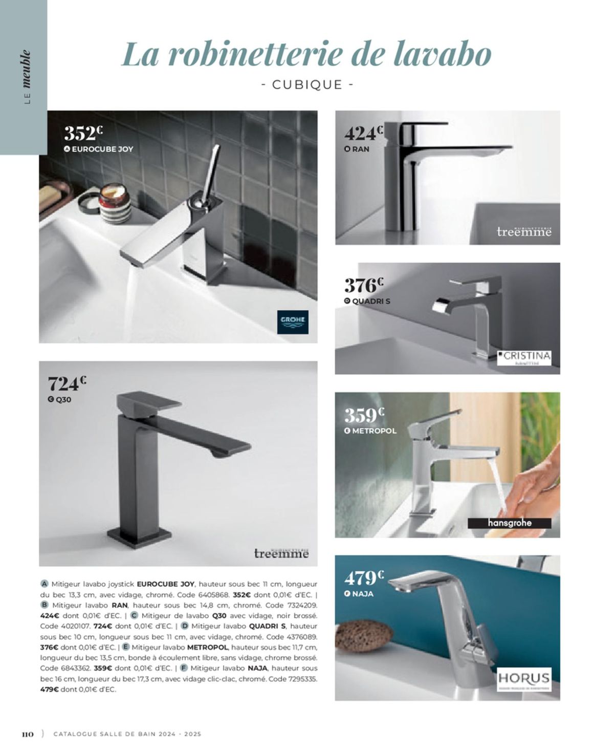 Catalogue Cedeo Salle de bain, page 00012
