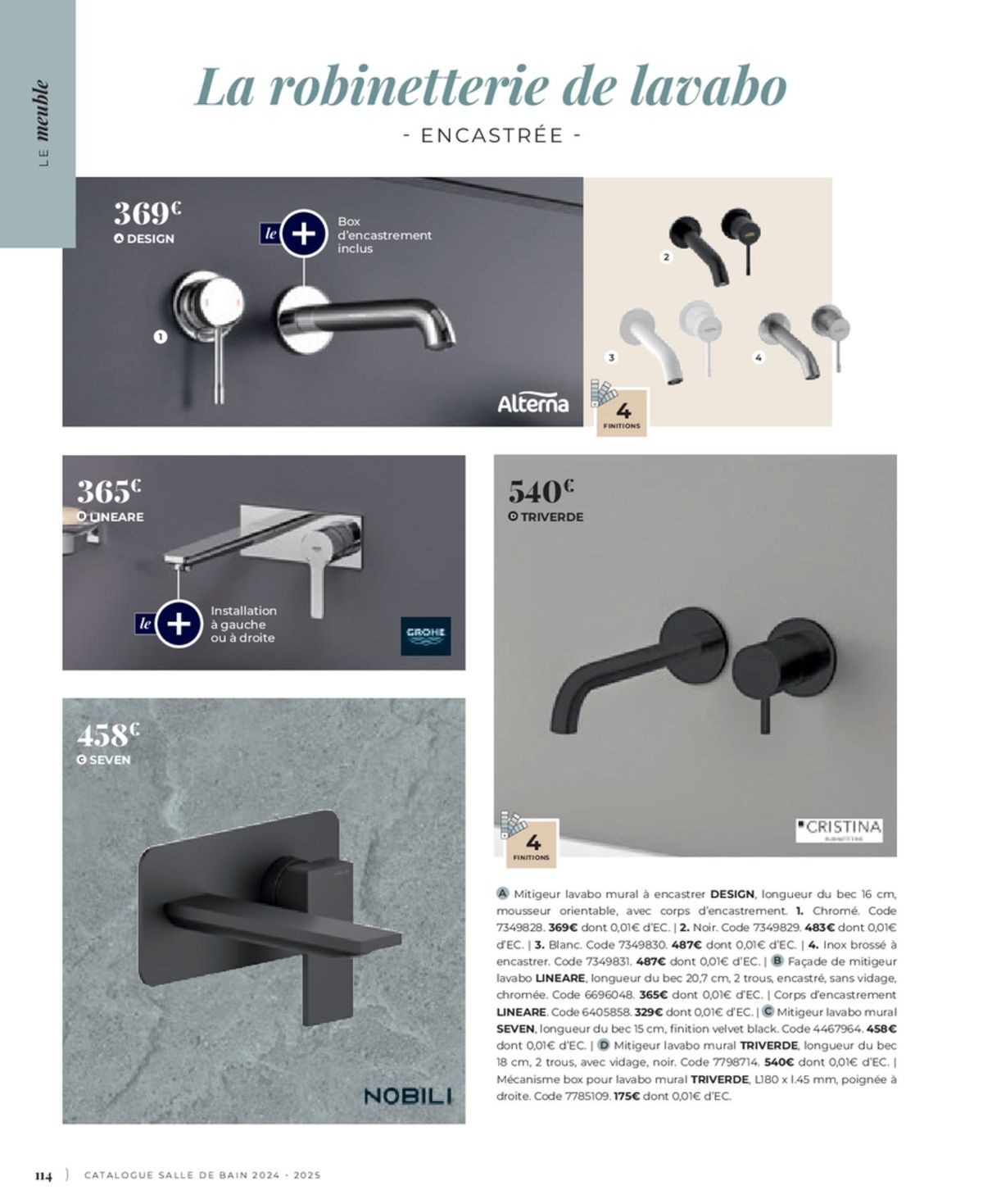 Catalogue Cedeo Salle de bain, page 00016
