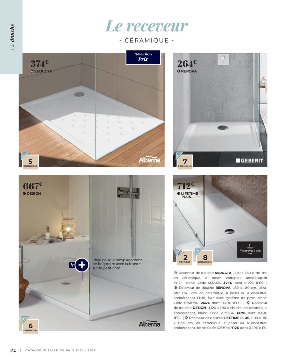 Catalogue Cedeo Salle de bain, page 00058