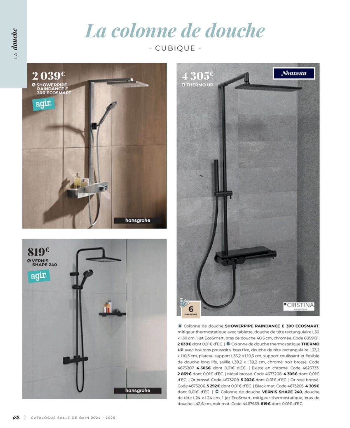 Catalogue Cedeo Salle de bain, page 00097