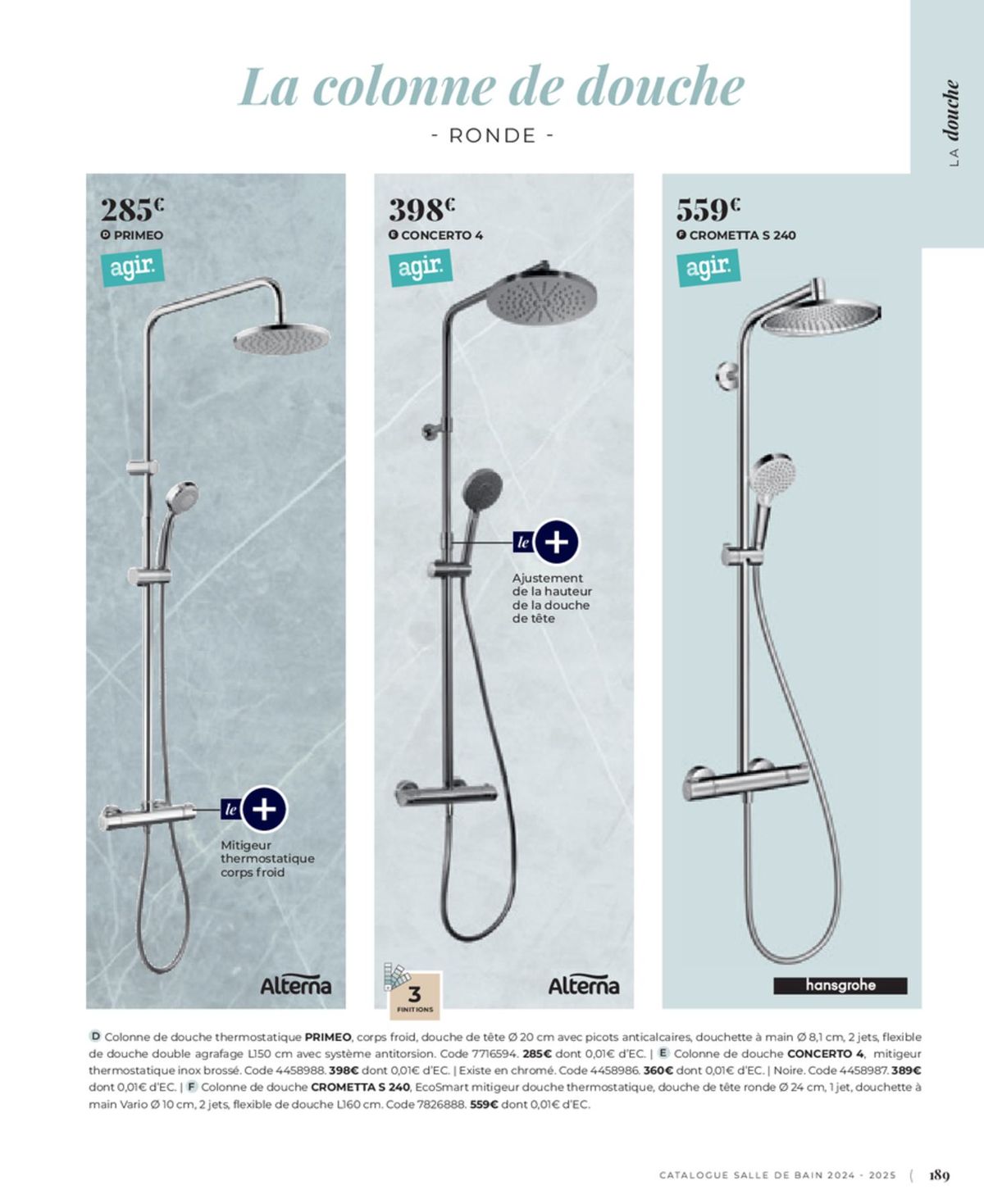 Catalogue Cedeo Salle de bain, page 00098