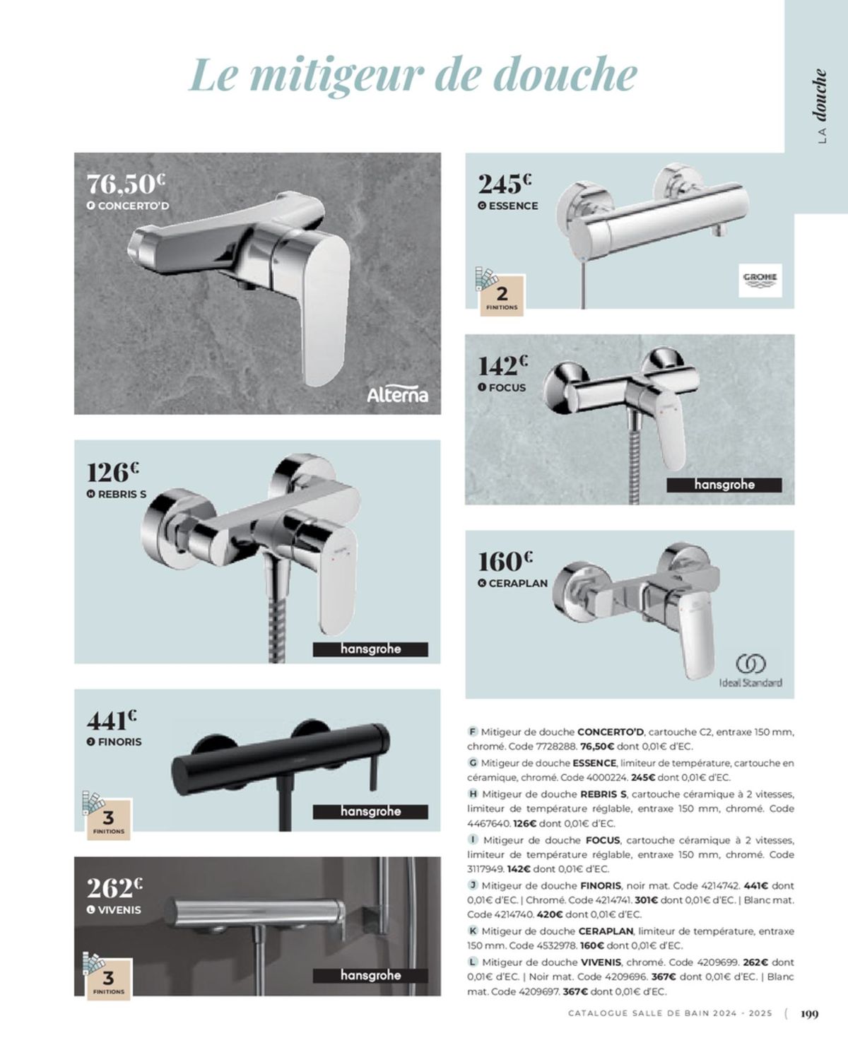 Catalogue Cedeo Salle de bain, page 00110