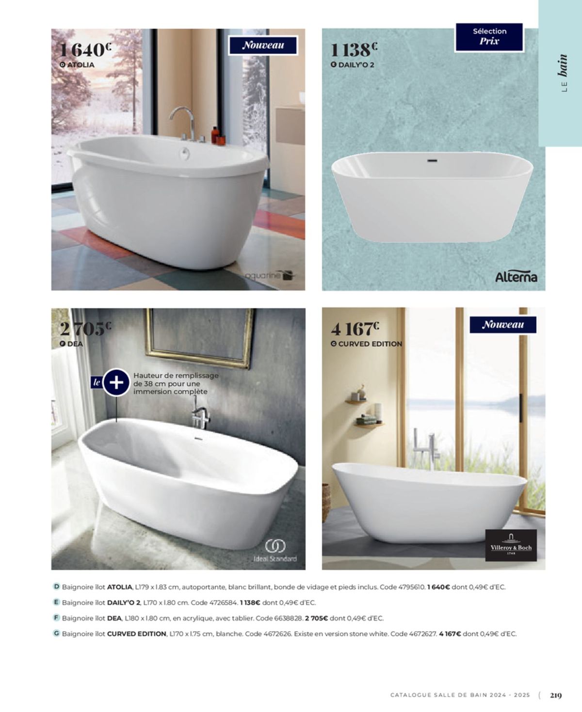 Catalogue Cedeo Salle de bain, page 00133
