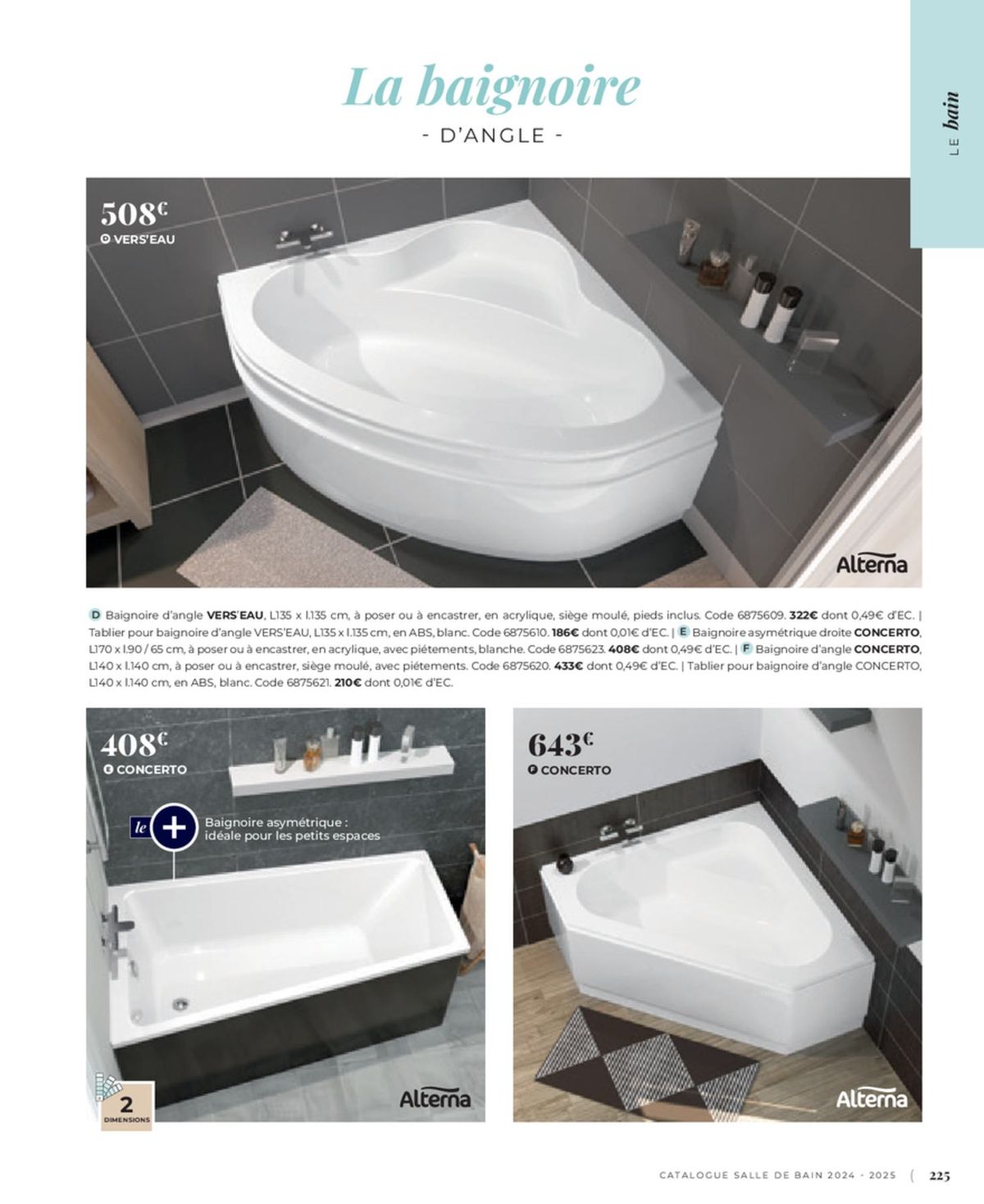 Catalogue Cedeo Salle de bain, page 00139