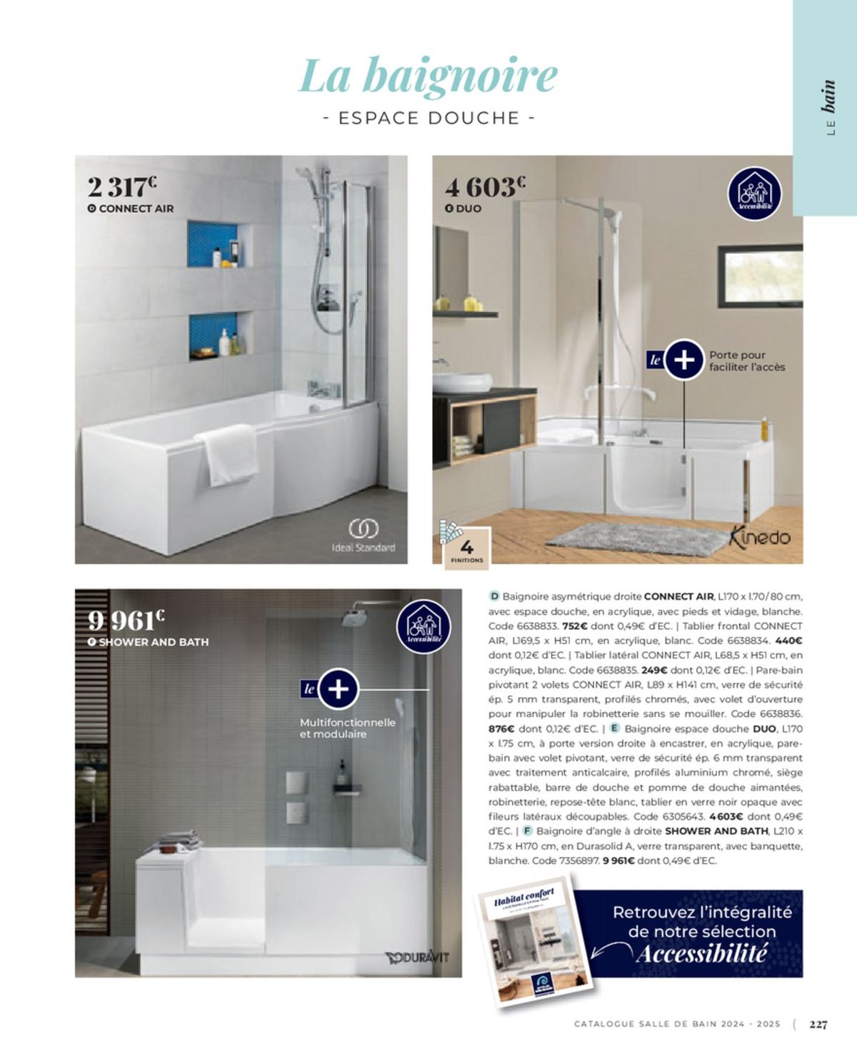 Catalogue Cedeo Salle de bain, page 00141