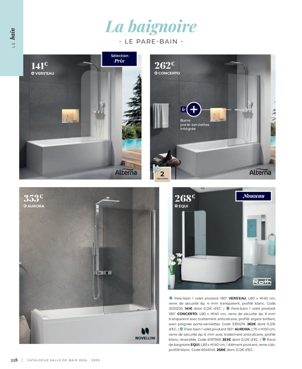 Catalogue Cedeo Salle de bain, page 00142