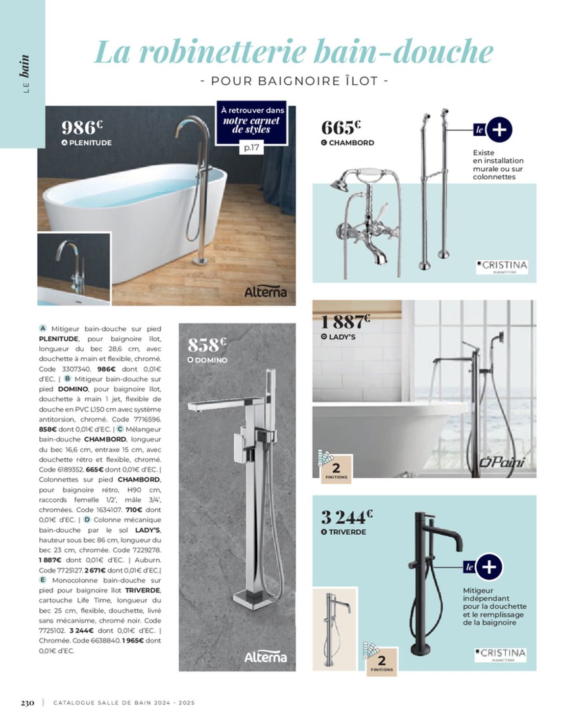 Catalogue Cedeo Salle de bain, page 00144