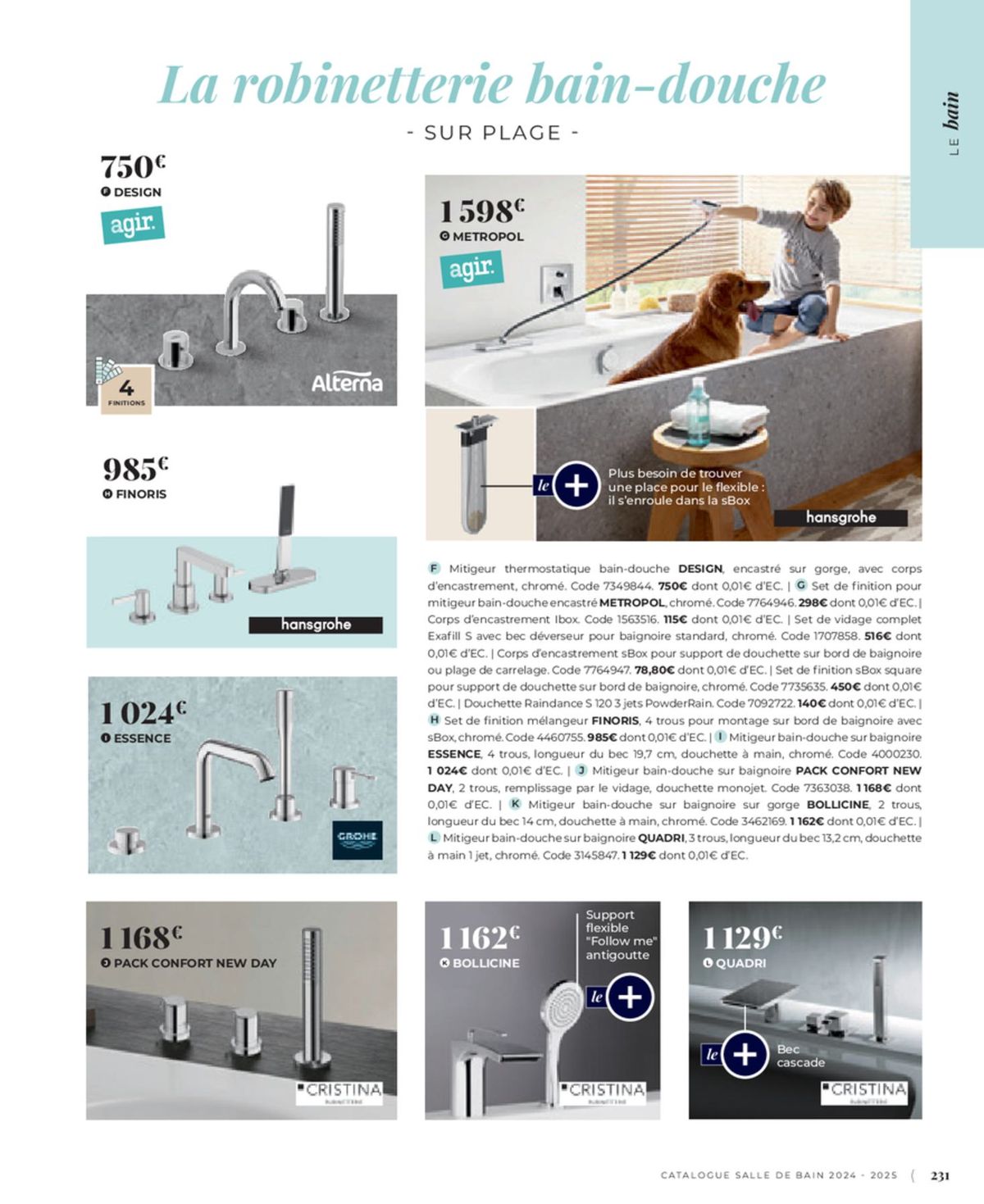 Catalogue Cedeo Salle de bain, page 00146