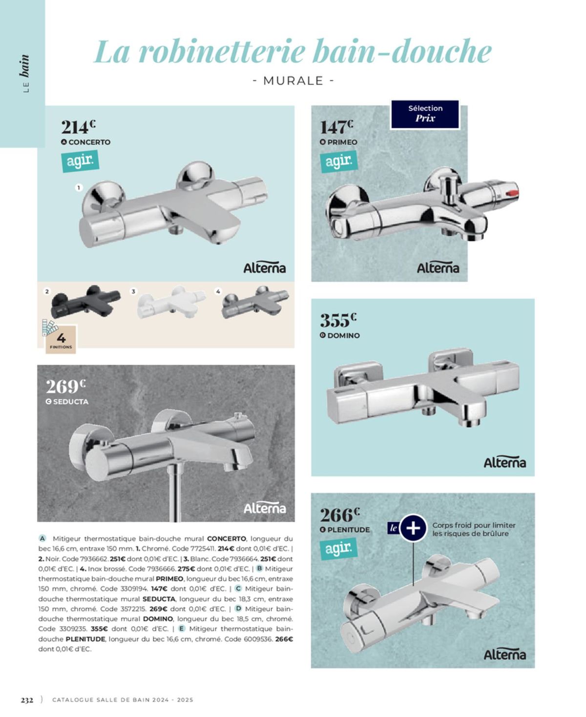 Catalogue Cedeo Salle de bain, page 00147