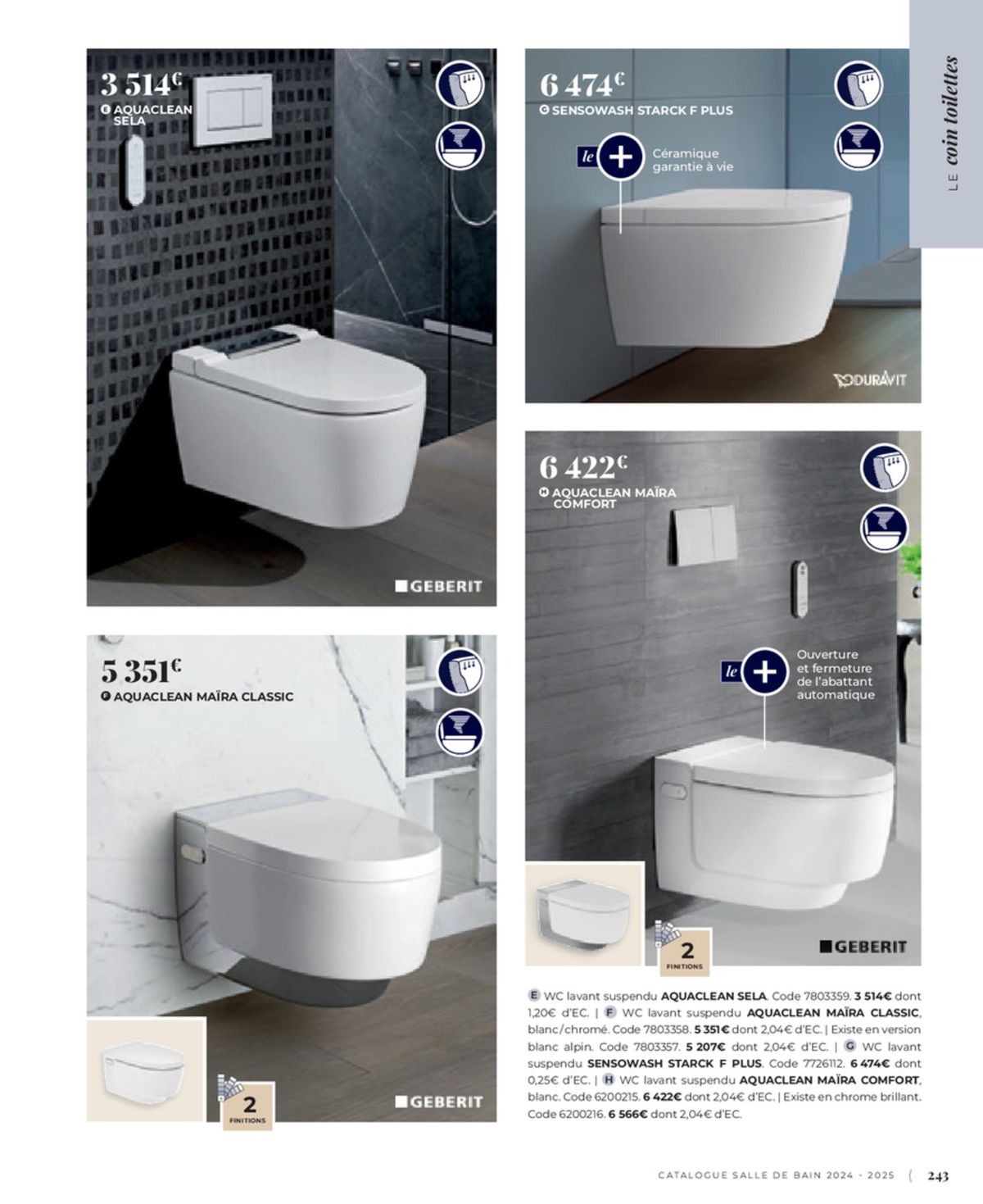 Catalogue Cedeo Salle de bain, page 00159