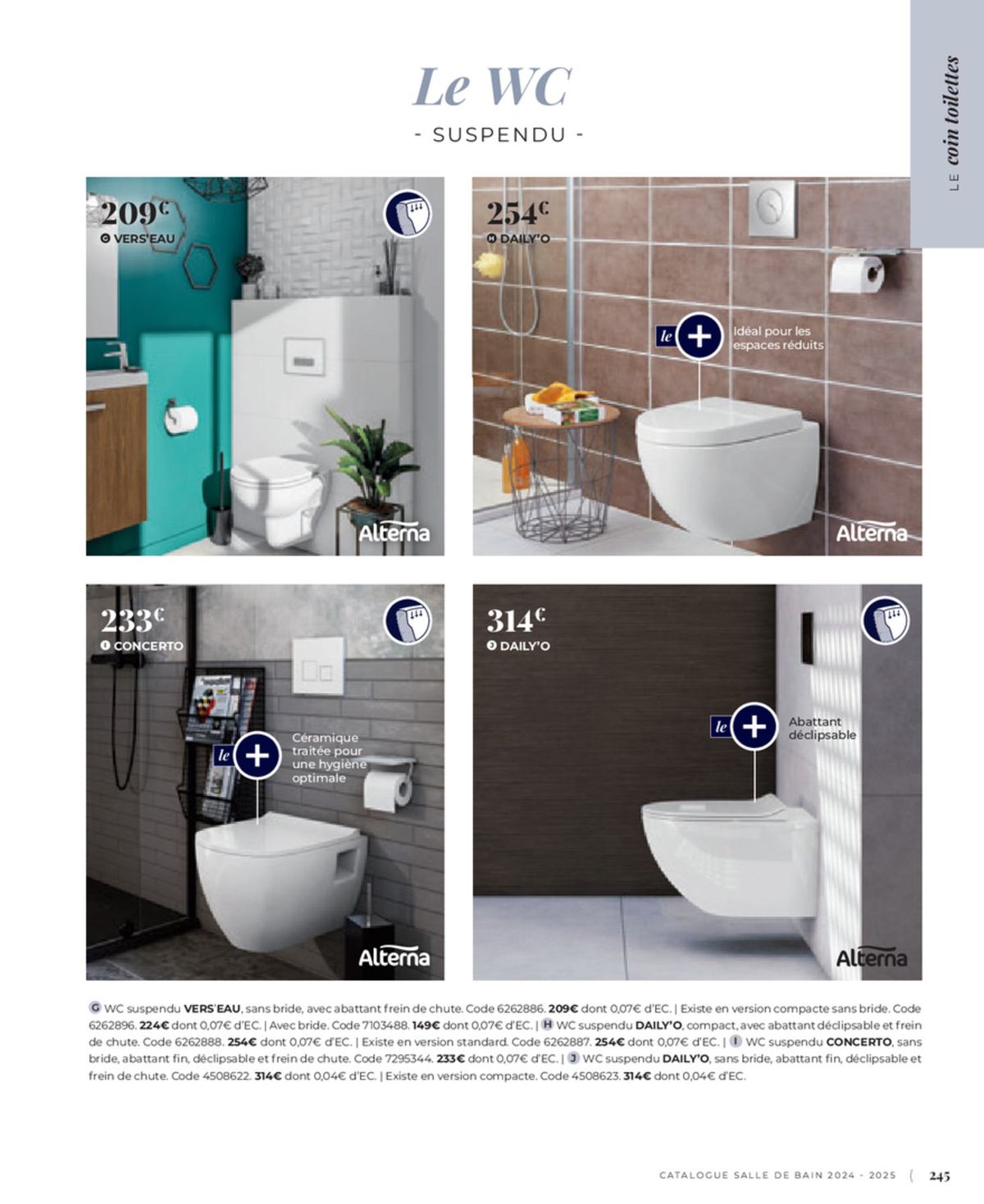 Catalogue Cedeo Salle de bain, page 00161