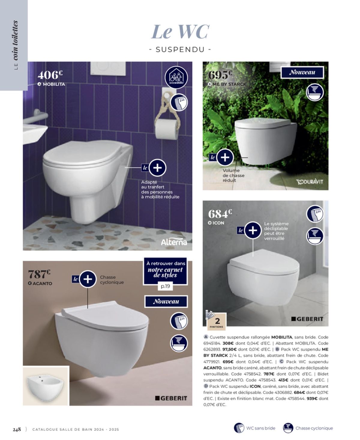 Catalogue Cedeo Salle de bain, page 00164
