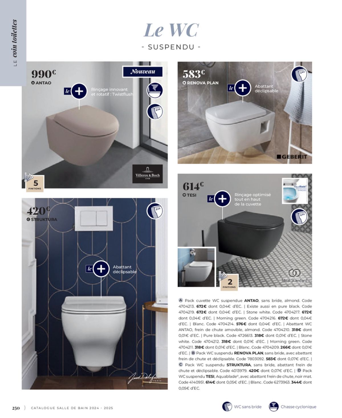 Catalogue Cedeo Salle de bain, page 00166