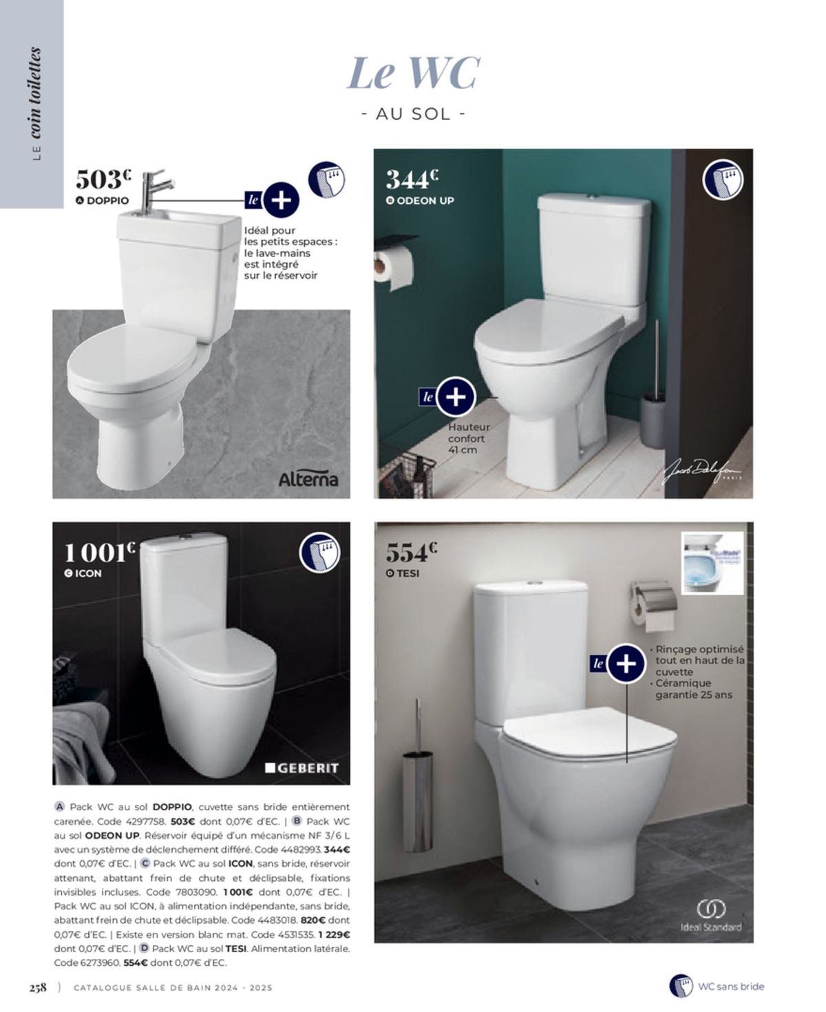 Catalogue Cedeo Salle de bain, page 00175