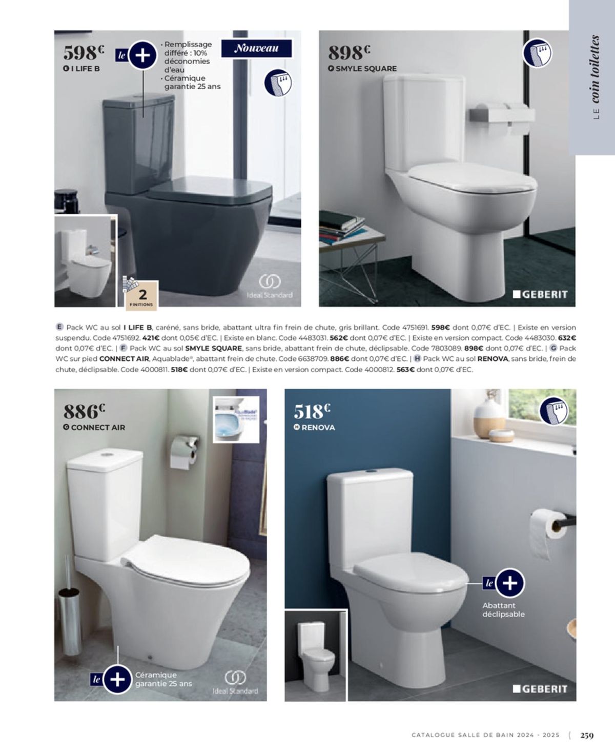 Catalogue Cedeo Salle de bain, page 00176
