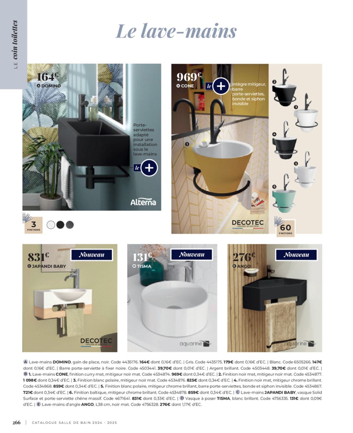 Catalogue Cedeo Salle de bain, page 00184