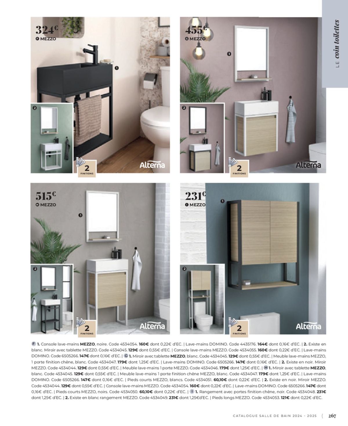 Catalogue Cedeo Salle de bain, page 00185