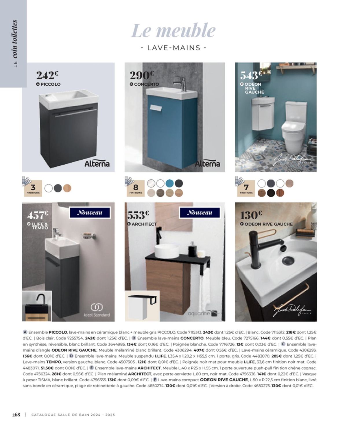 Catalogue Cedeo Salle de bain, page 00186
