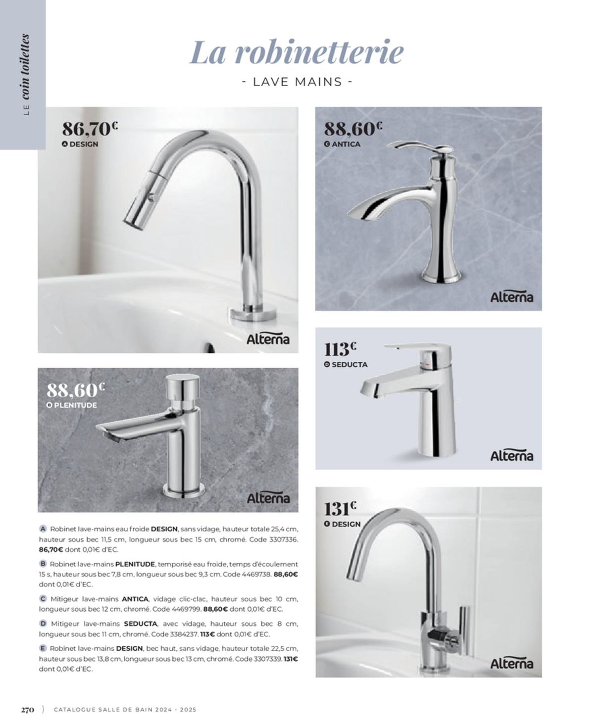 Catalogue Cedeo Salle de bain, page 00188