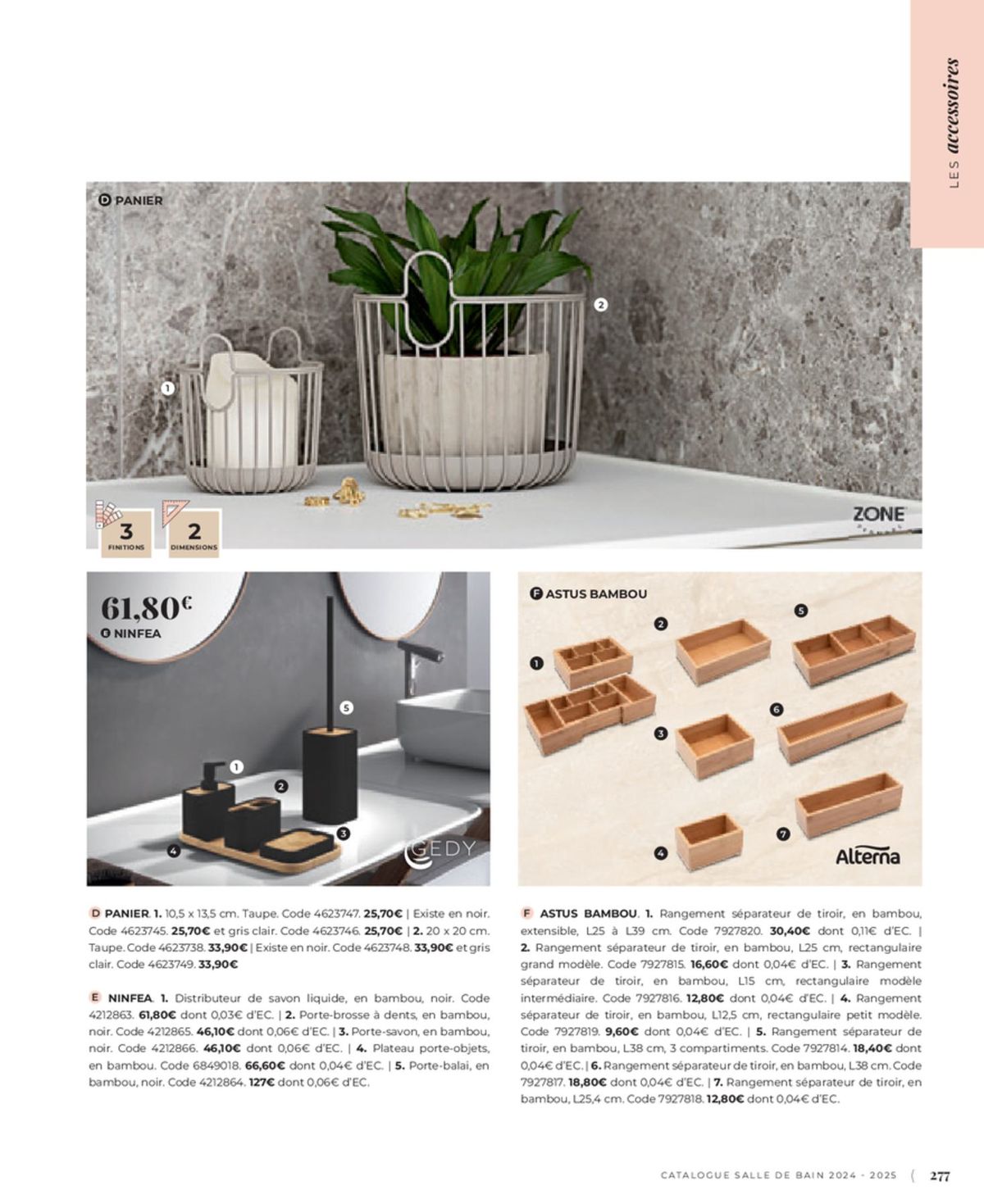 Catalogue Cedeo Salle de bain, page 00196