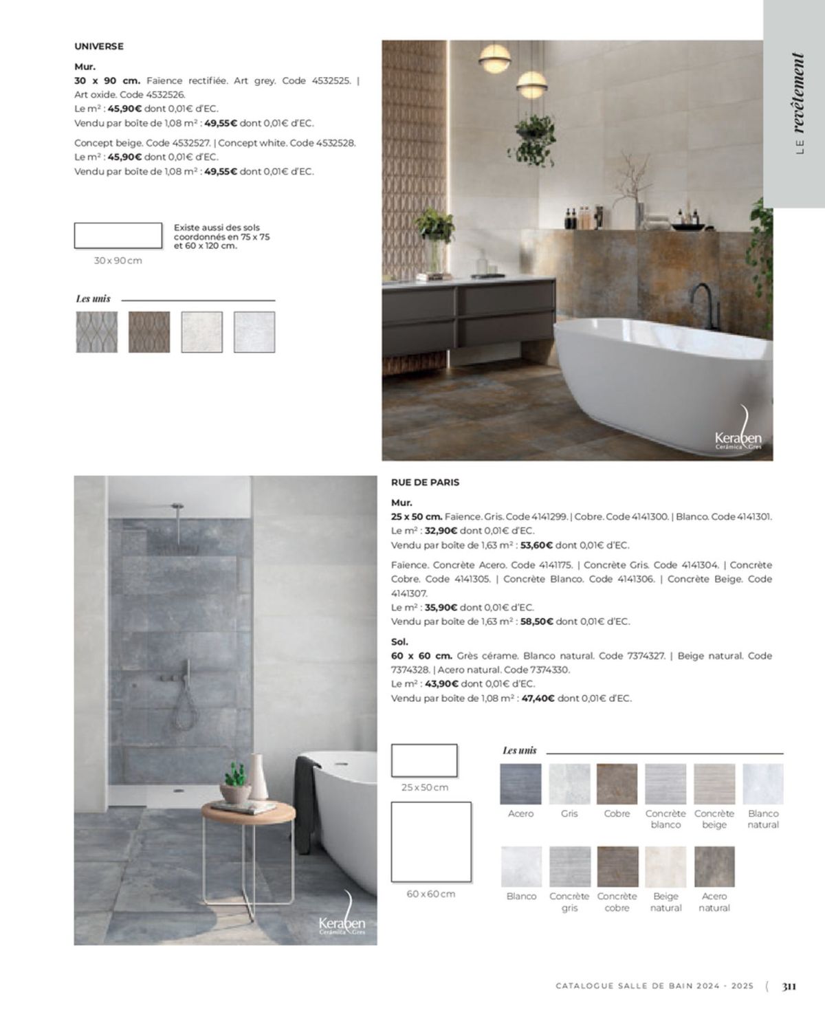 Catalogue Cedeo Salle de bain, page 00235
