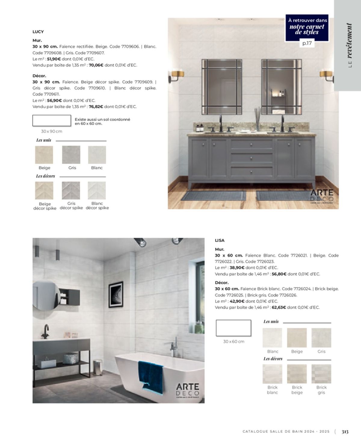 Catalogue Cedeo Salle de bain, page 00237
