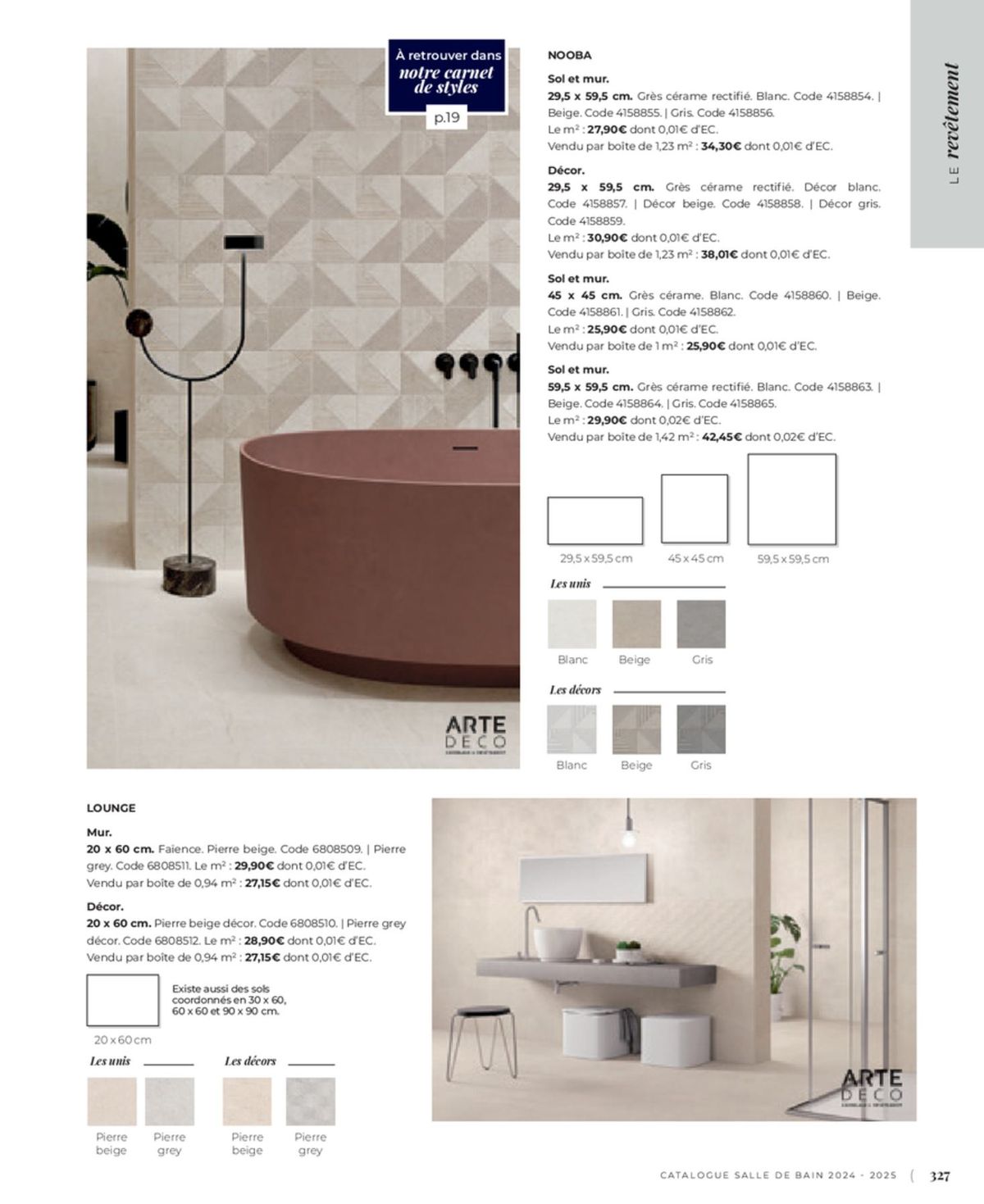 Catalogue Cedeo Salle de bain, page 00252
