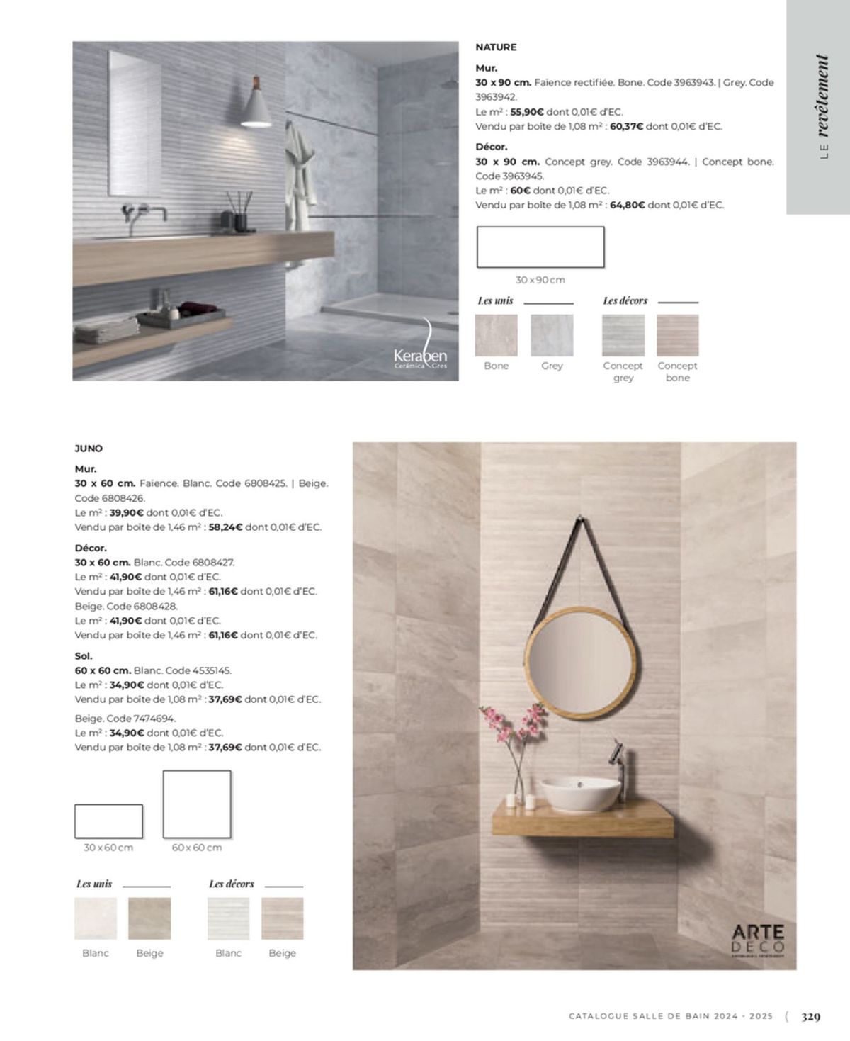 Catalogue Cedeo Salle de bain, page 00254