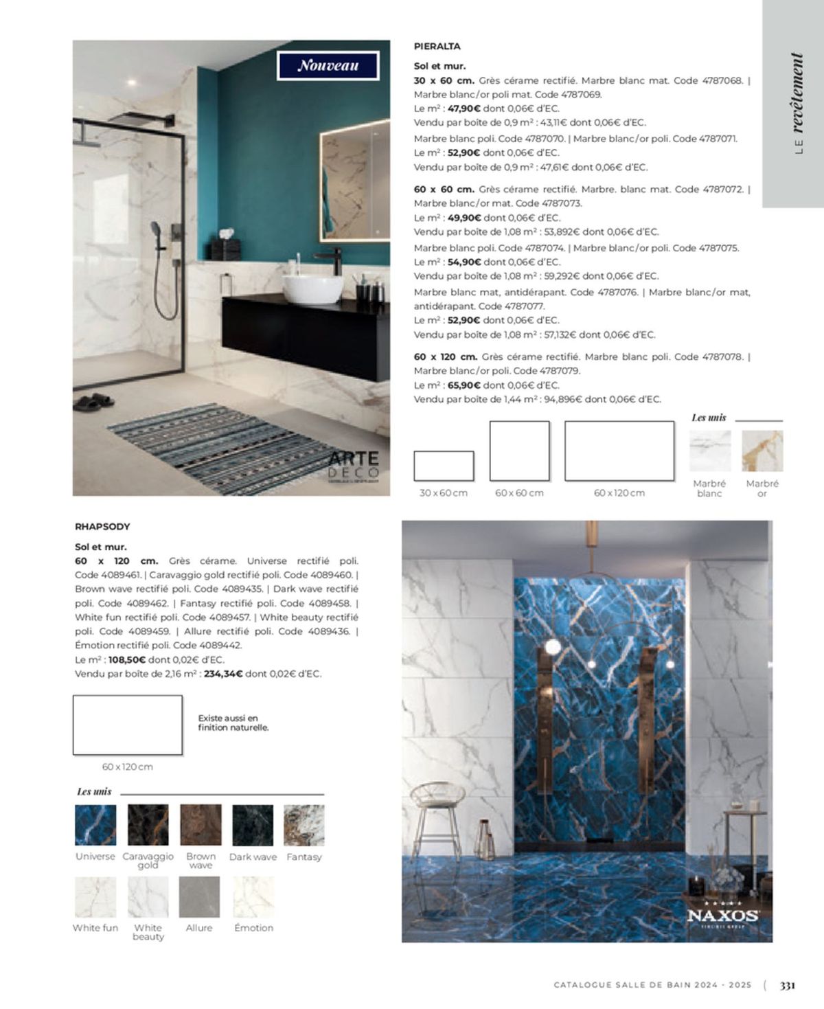 Catalogue Cedeo Salle de bain, page 00257