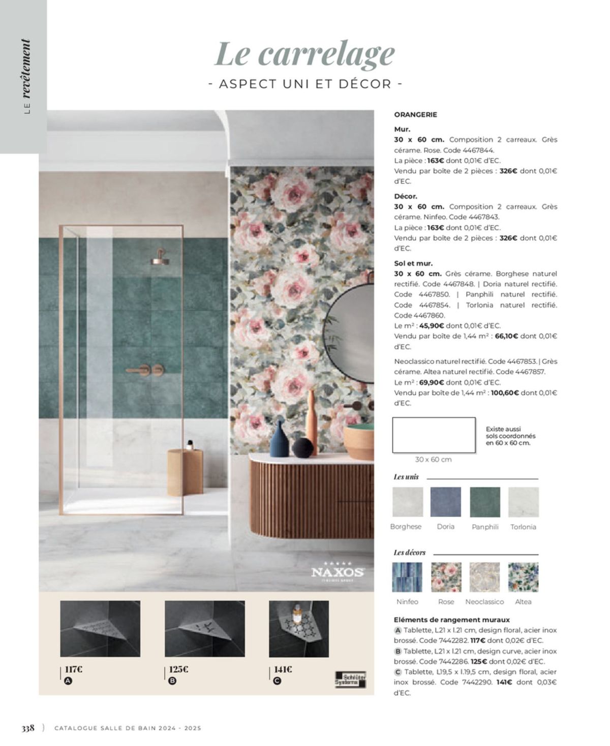 Catalogue Cedeo Salle de bain, page 00264